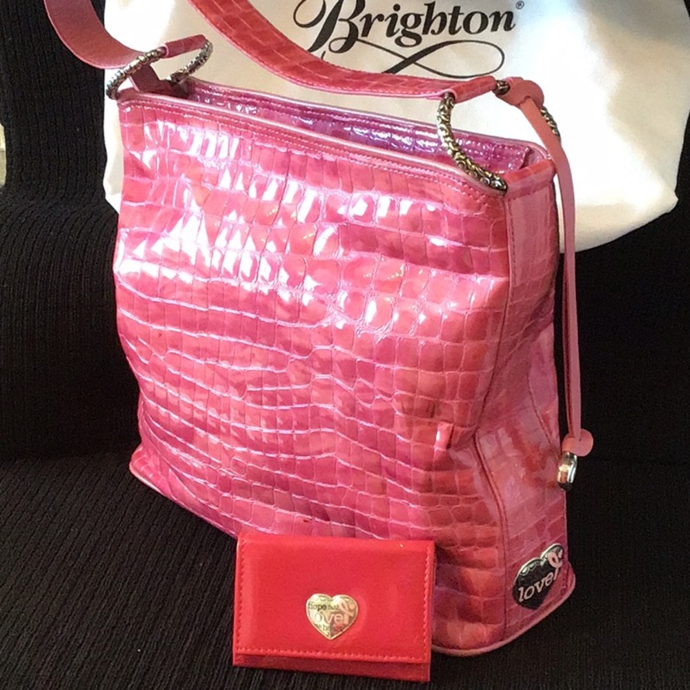SOLD💞Brighton Power of Pink Cher Tote - Picture 1 of 8